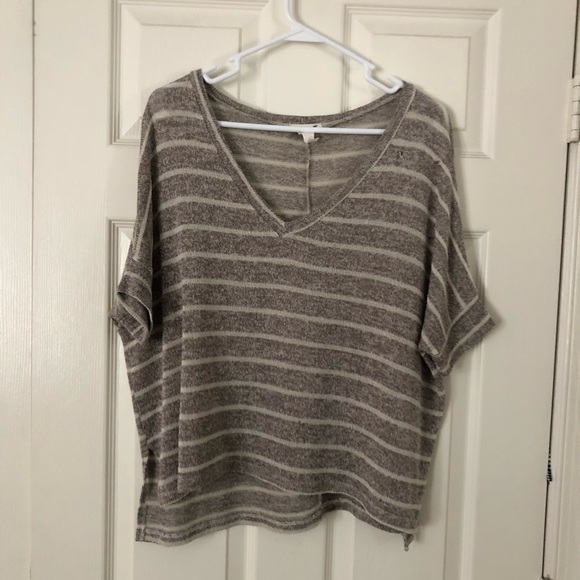 *SOLD* 
Striped Sweater Tee - Picture 4 of 5